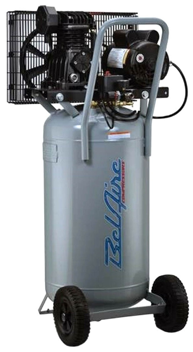 BelAire 5024VP 2HP 24Gallon Vertical Single Stage 7.1CFM Portable Air Compressor