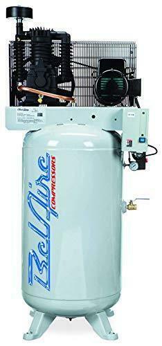 BelAire 5HP 208-230V 1 Phase 2 Stage 80 Gallon Vertical Air Compressor 318VN