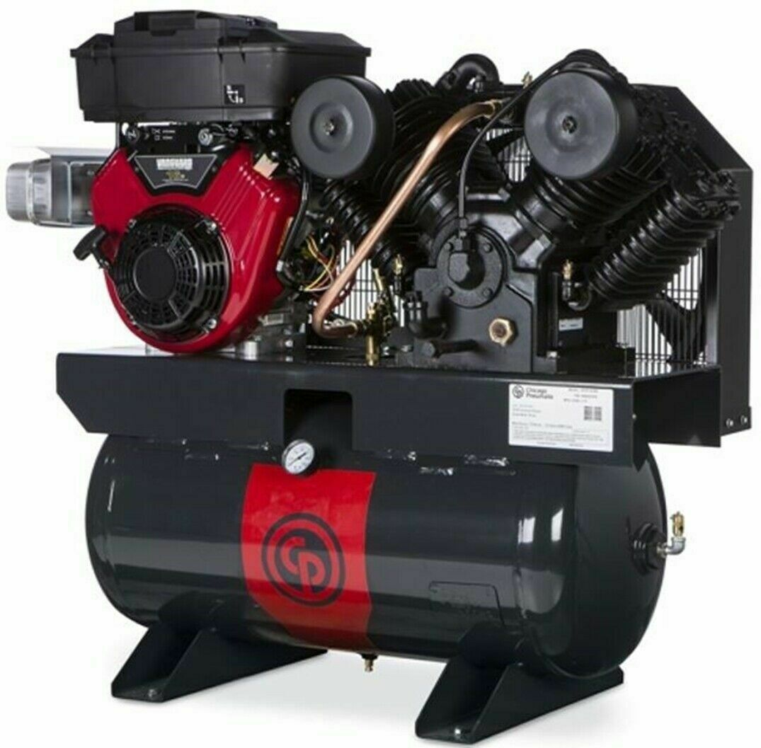 Chicago Pneumatic RCP-C1630G 16Hp Gas 2Stage 35CFM Truck mounted Air Compressor