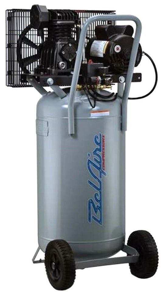 BelAire 5024VP 2HP 24Gallon Vertical Single Stage 7.1CFM Portable Air Compressor