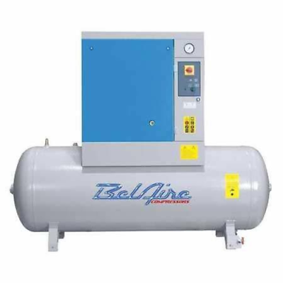Belaire BR10503 10Hp 120Gal 208-230/460V 3PH Fixed Speed Rotary Compressor 33CFM