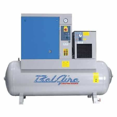 Belaire BR15 TMD-3 15Hp 132Gallon Tri-Volt 3PH Fixed Speed Rotary Compressor Dryer