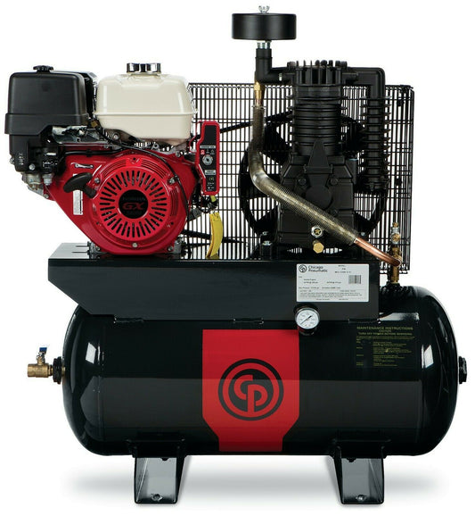 CP RCP-1330G 13HP Honda Gas 30 Gallon 25.3CFM 2 Stage Contractor Air Compressor