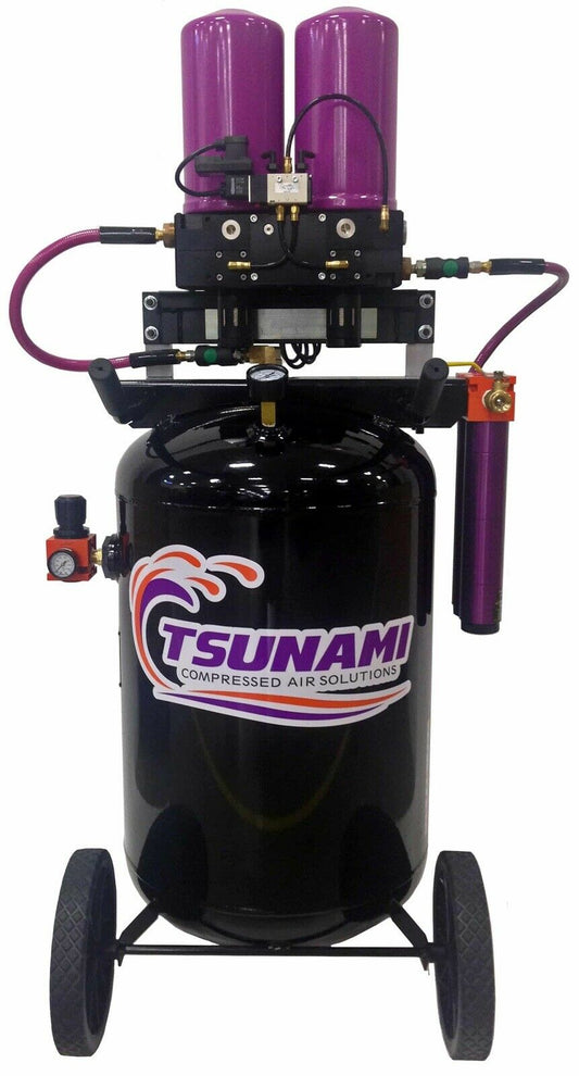 Tsunami Rove 40CFM Mobile Dryer for 10Hp Air Compressors 30Gallon Tank Wheel Kit