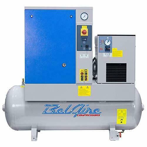 Belaire BR75501D 7.5Hp 60Gallon 230V 1PH Fixed Speed Rotary Air Compressor Dryer