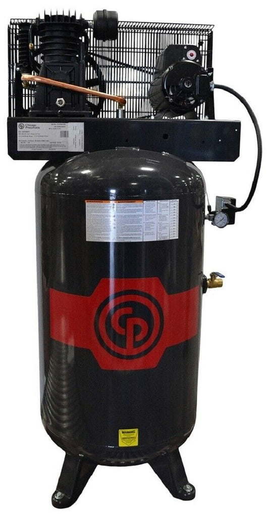Chicago Pneumatic RCP-4981VNS 5HP 80 Gallon 2 Stage Reciprocating Air Compressor