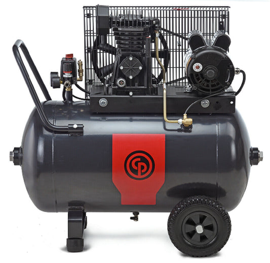 CP RCP-2024H 2Hp 24Gallon Horizontal 115/230V 1PH 1Stage Portable Air Compressor