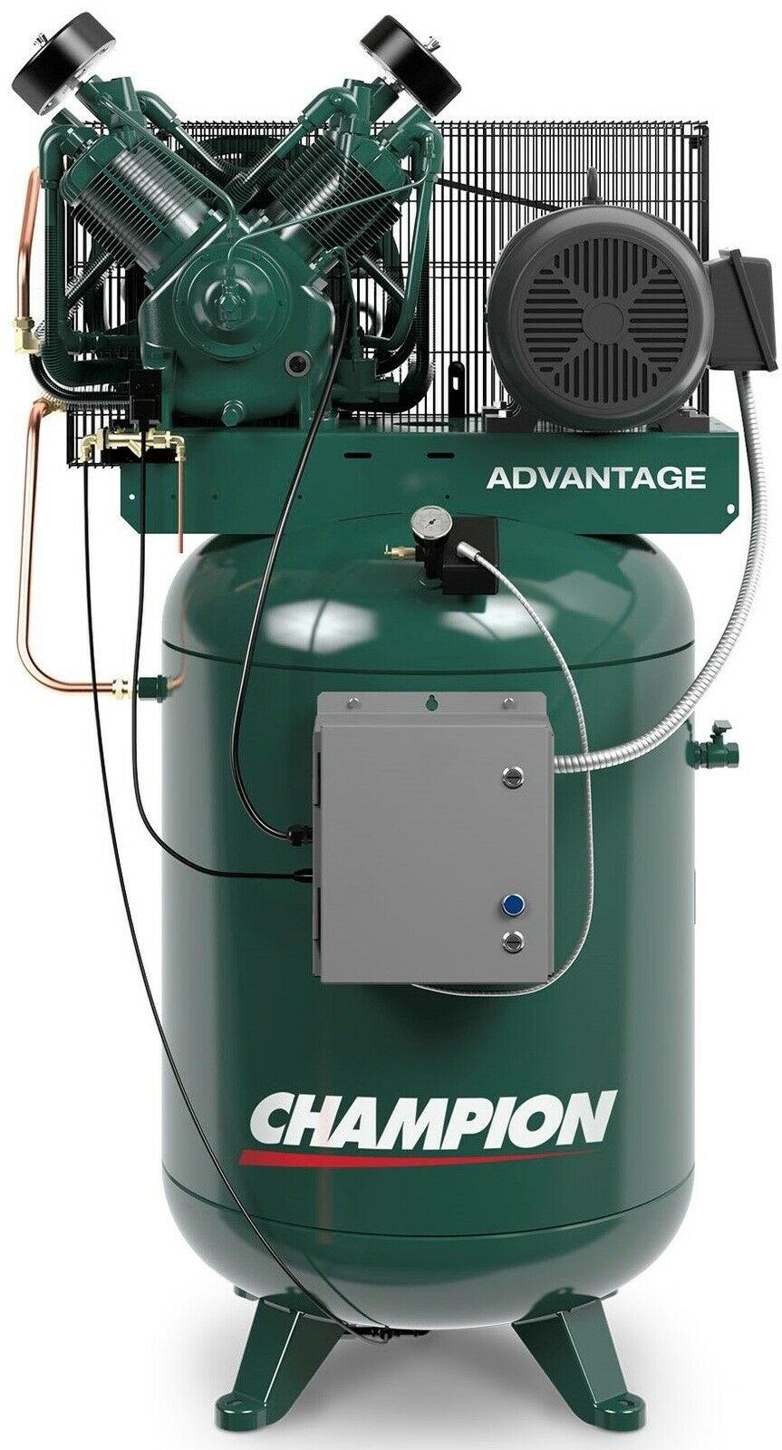 Champion Advantage 10Hp 120Gallon Air Compressor 3Phase 33CFM 5 Option Available