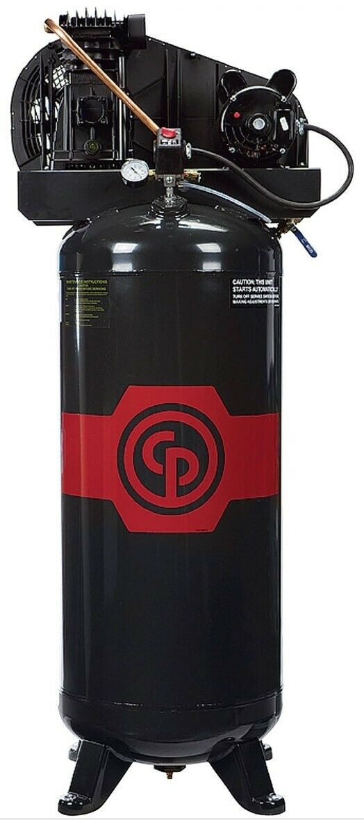 CP RCP-3561V 3.5HP 60Gallon Vertical Single Stage 208-230V 1Phase Air Compressor