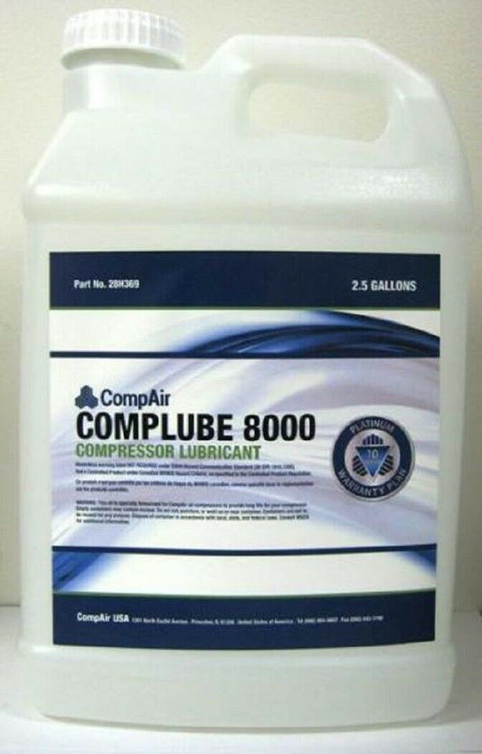 Champion Complube 8000 2.5 Gallon Stationary Screw Compressors 8,000Hours 28H369